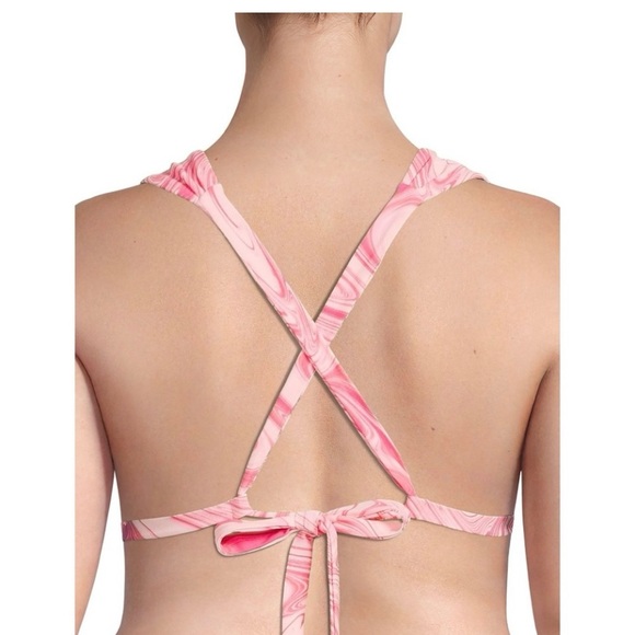 Time and Tru Women's Retro Two Piece Swimsuit Set- Plus Size 3X (24W-26W) NEW - Picture 5 of 12